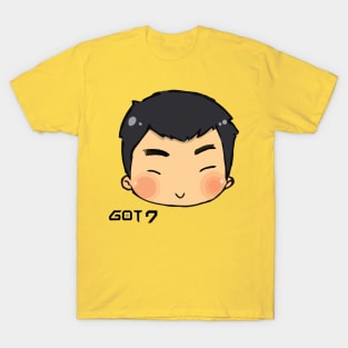 charming face of got7 personel kpop boyband T-Shirt